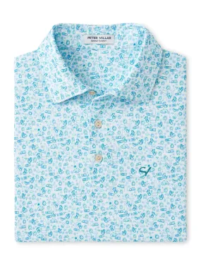 Peter Millar Deja Vu Performance Jersey Polo