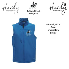 Battle And District Riding Club Softshell Gilet