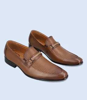 BM5057-KHAKI-Men Formal Slip-on's