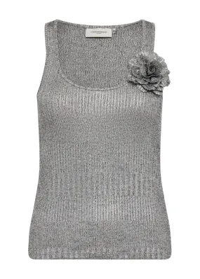 Copenhagen Muse Lika Top - Silver