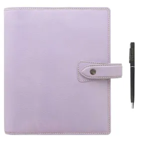 Filofax Malden A5 Orchid Leather Organizer Calendar 2024