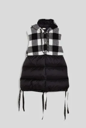 Gilet Imbottito Tedd - Bianco Nero