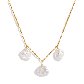 Keshi Pearl Nugget Necklace