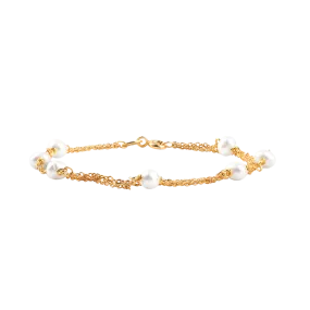 Layered Pearl Bracelet