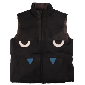 Men's Monster Eye Reversible Gilet Black Size IT 52 / XL