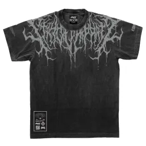 Reign Of Blood 6.0 - Heavy Oversized T-Shirt (Acid Washed) 250GSM