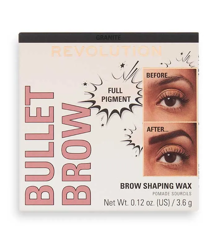 Revolution - Cera para cejas Bullet Brow - Granite