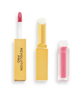 Revolution Pro - Dúo de labial líquido   bálsamo Supreme Stay 24HR - Struck