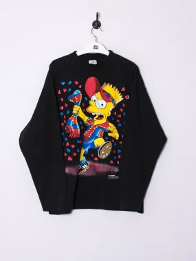 The Simpsons Young & Bad Retro Sweatshirt